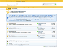 Tablet Screenshot of forum.cleancontrolling.de